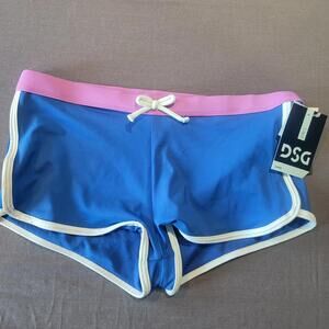 DSG Girls' Swim Shorts, Energized Blue, XL (16) New With Tags MSRP $17.99